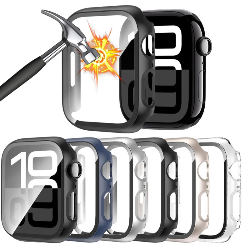 Smartwatch Band Accessories - Szkło hartowane + etui do Apple