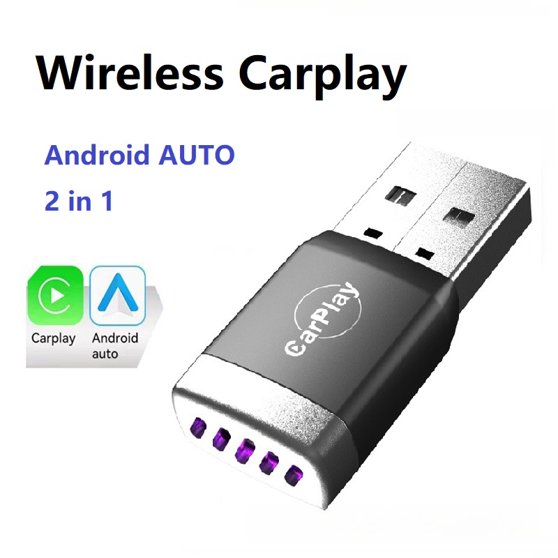 Smartwatch Universal - Nowy Bezprzewodowy Adapter CarPlay Android Auto
