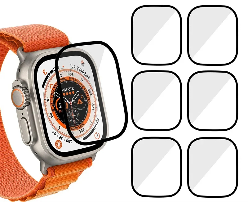 Apple Smartwatch Accessories - Folia ochronna 3D ze szkła hartowanego