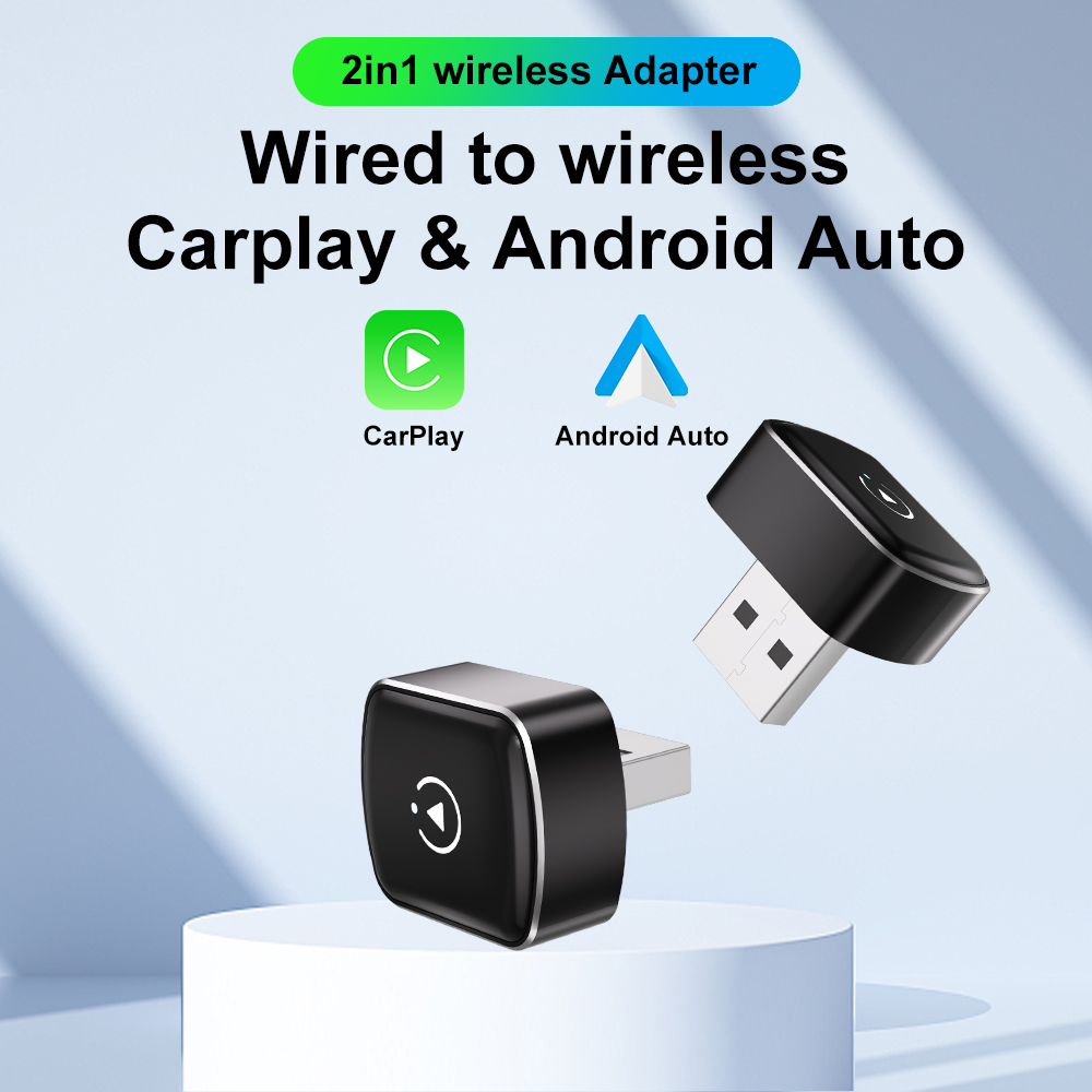 Smartwatch Universal - Adapter CarPlay 2w1 Bezprzewodowy CarPlay Android