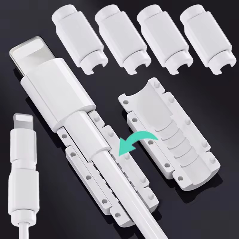 Smartwatch Universal - Ochraniacz kabla zapobiegający zrywaniu, miękka silikonowa