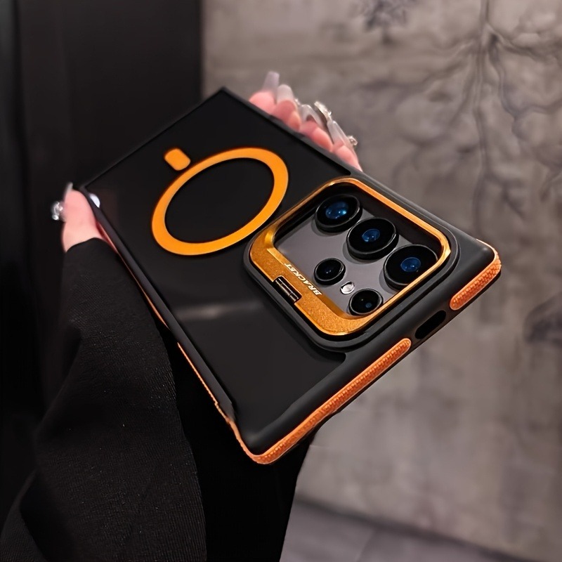 Magnetic Charging Stand - Luksusowe, magnetyczne, metalowe etui z podstawką