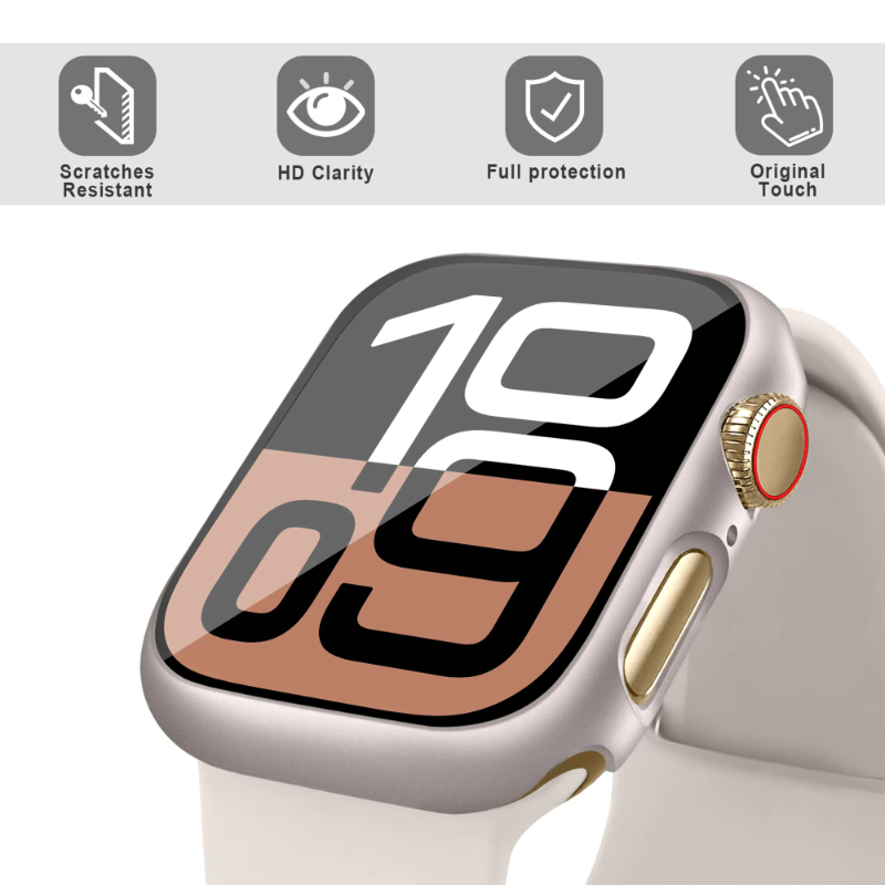 Szkło hartowane + etui do Appl – Smartwatch Band Accessories recenzja i cena