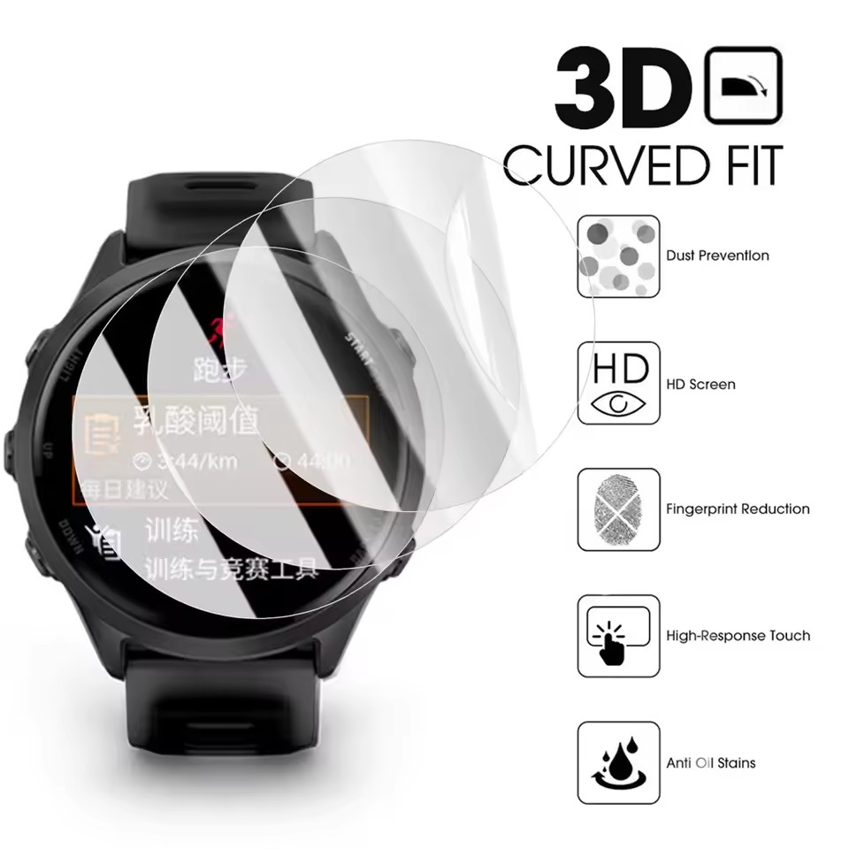 1-3 szt. Folia hydrożelowa do  – Garmin Smartwatch Accessories recenzja i cena