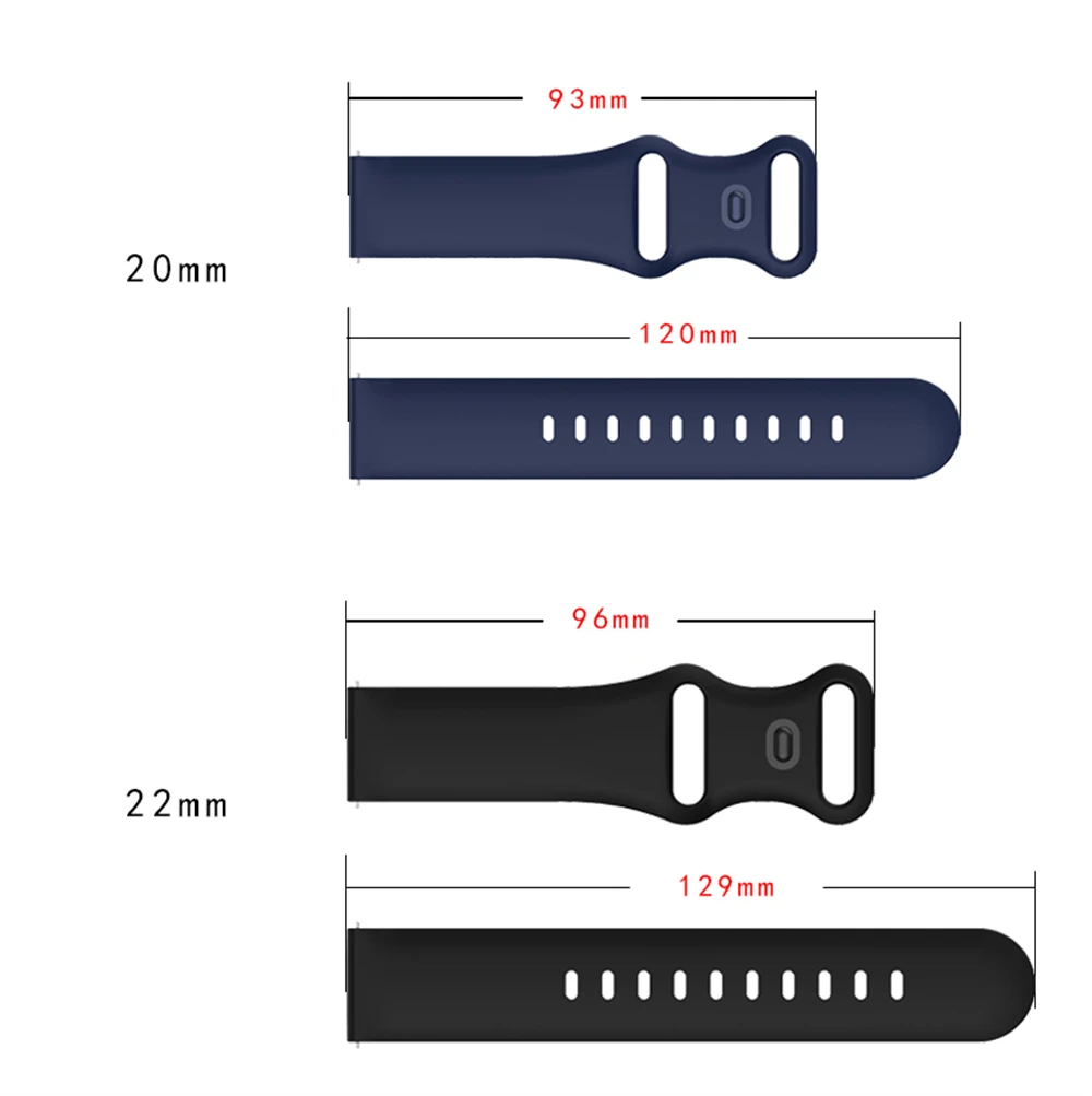 1 SZTUK 20 mm pasek do intelig – Smartwatch Straps & Accessories recenzja i cena