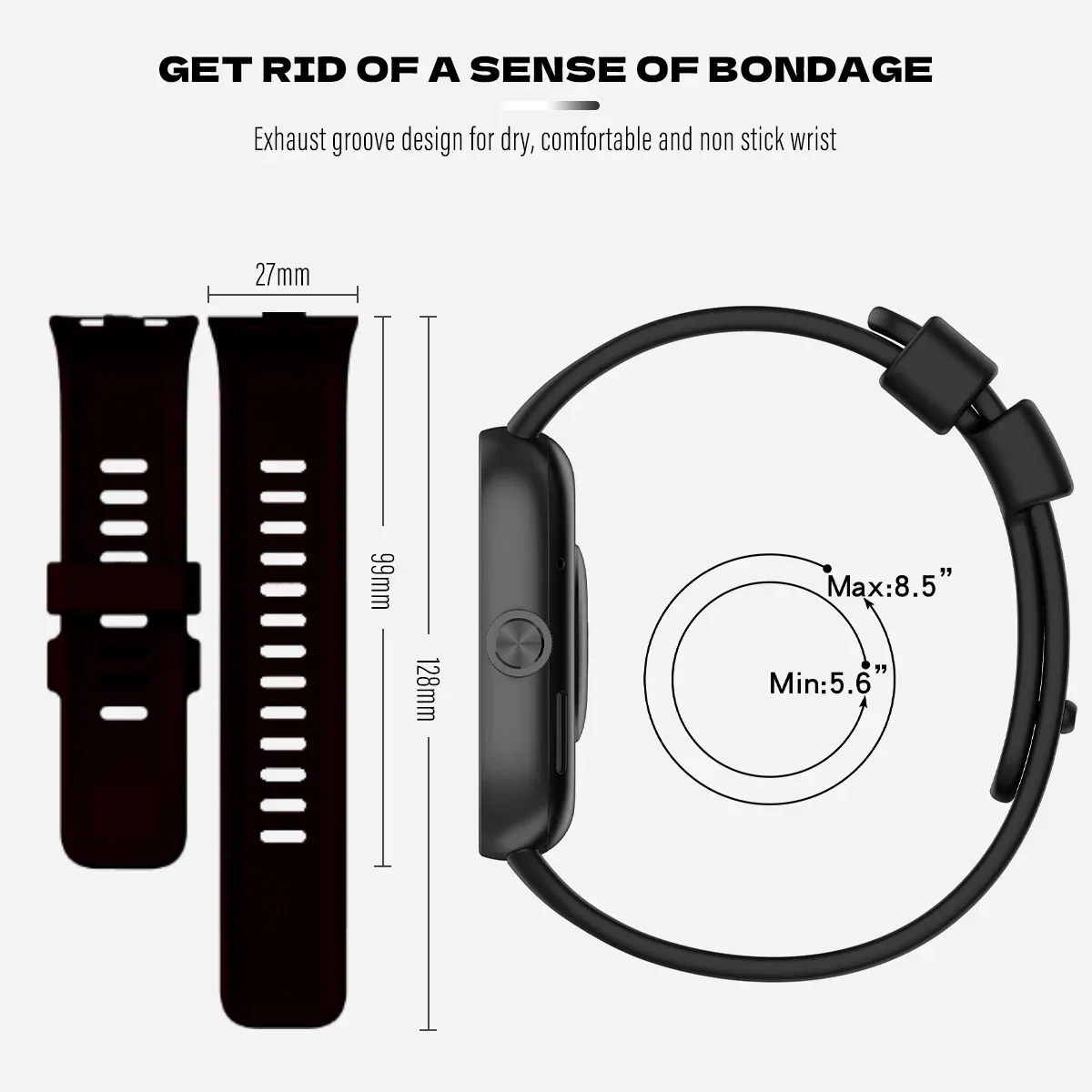 Oryginalny pasek silikonowy do – Smartwatch Band Accessories recenzja i cena