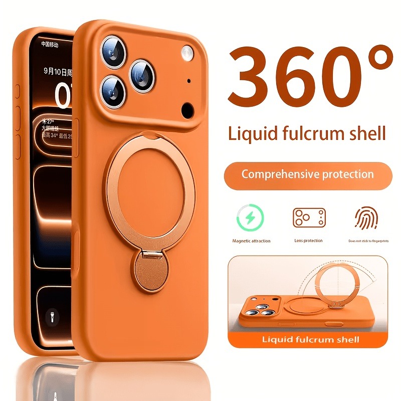 Etui na telefon z płynnym sili – Magnetic Charging Stand recenzja i cena