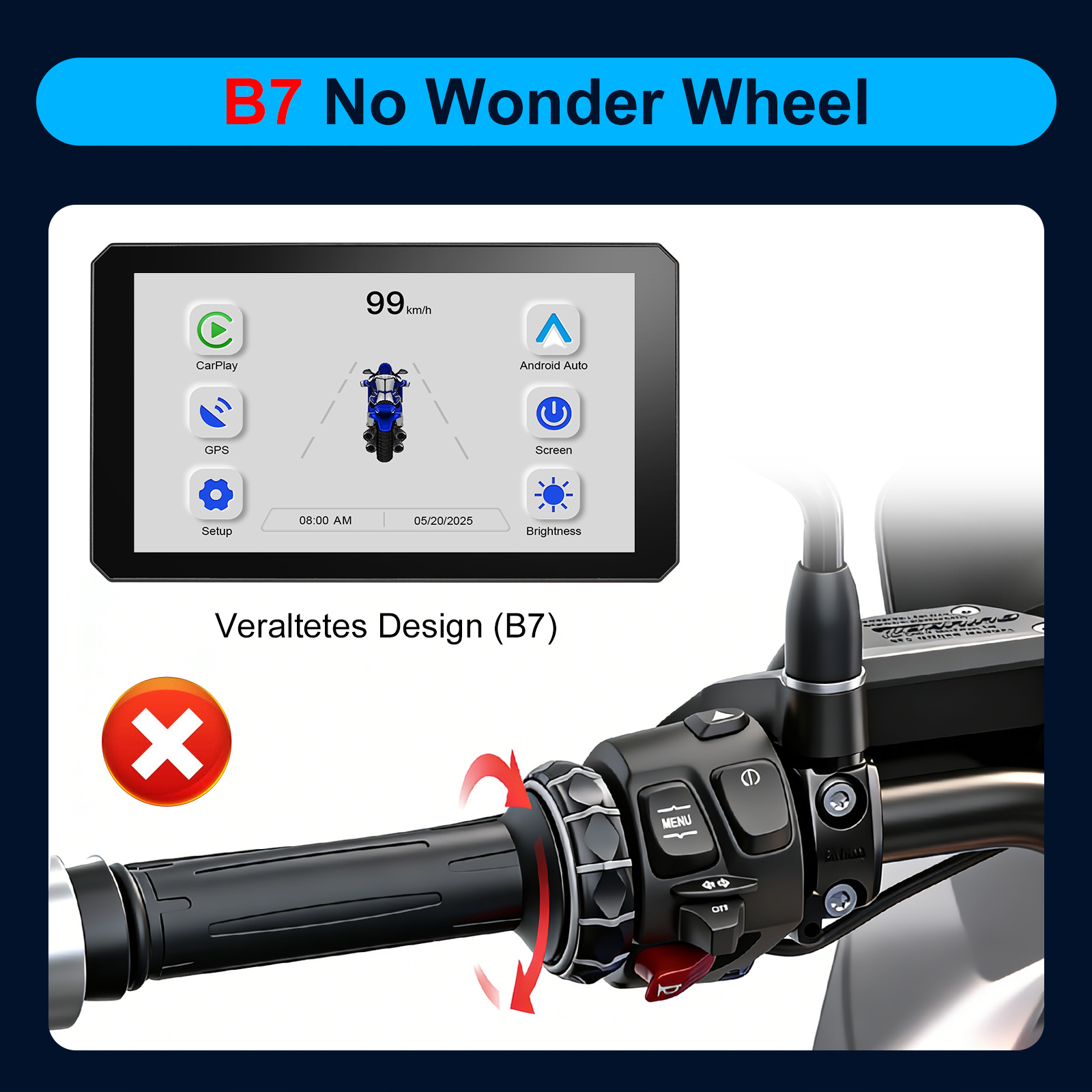 CarPlay do BMW XR M1000 R1200G – Smartwatch Universal recenzja i cena