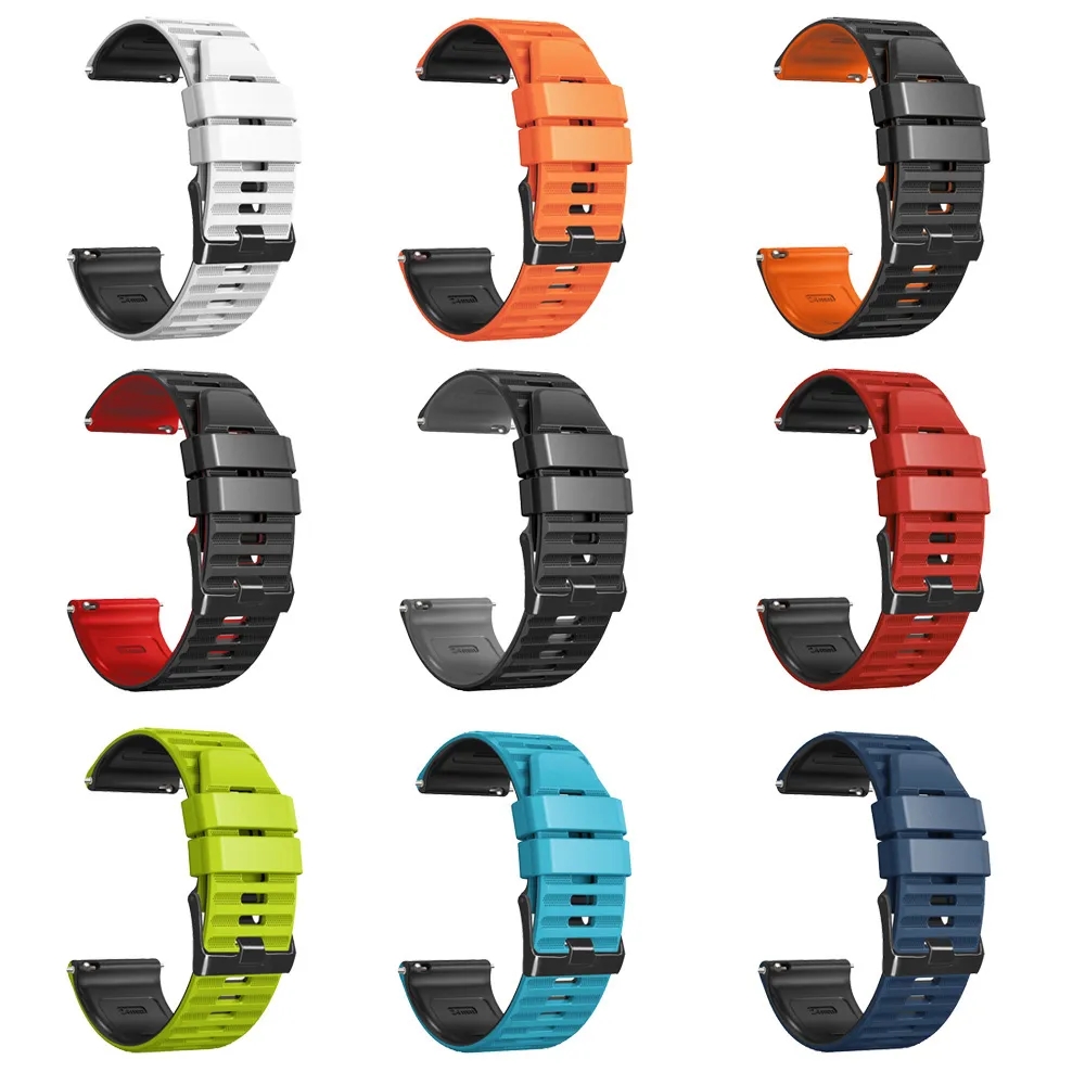 Silikonowy pasek do zegarka 24 – Smartwatch Straps & Accessories recenzja i cena