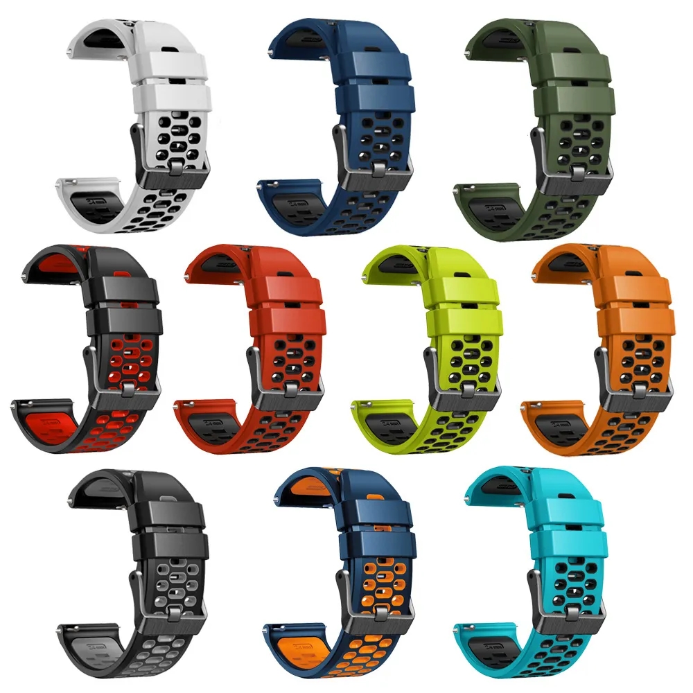 Silikonowy pasek do zegarka 24 – Smartwatch Straps & Accessories recenzja i cena