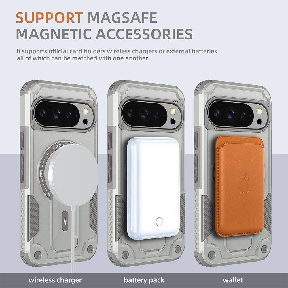 Wojskowe etui na telefon z pan – Magnetic Charging Stand recenzja i cena