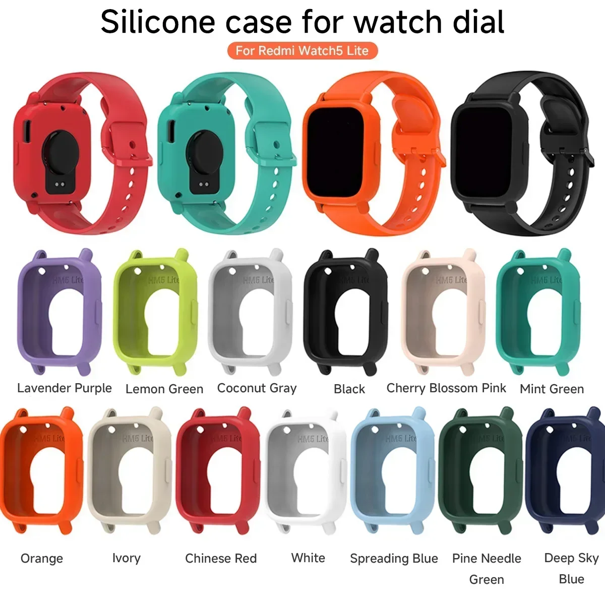 Silikonowe etui + pasek do zeg – Smartwatch Straps & Accessories recenzja i cena