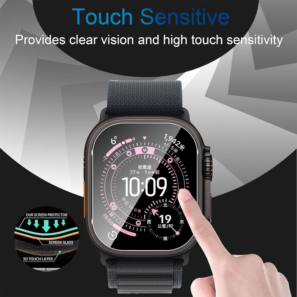 Szkło Hartowane do Apple Watch – Apple Smartwatch Accessories recenzja i cena