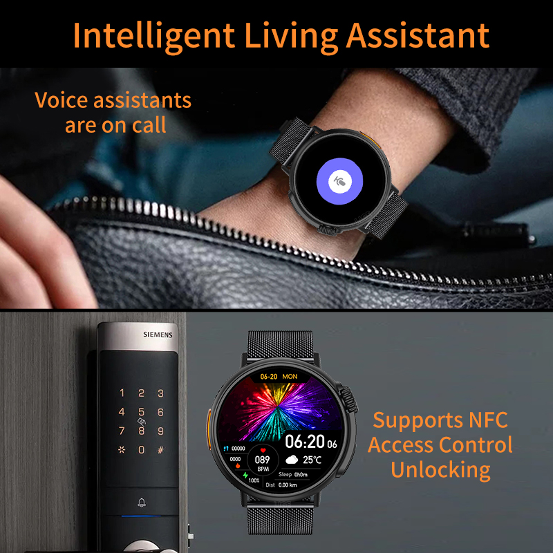 Nowy luksusowy wojskowy smartw – Smartwatch Nexus recenzja i cena