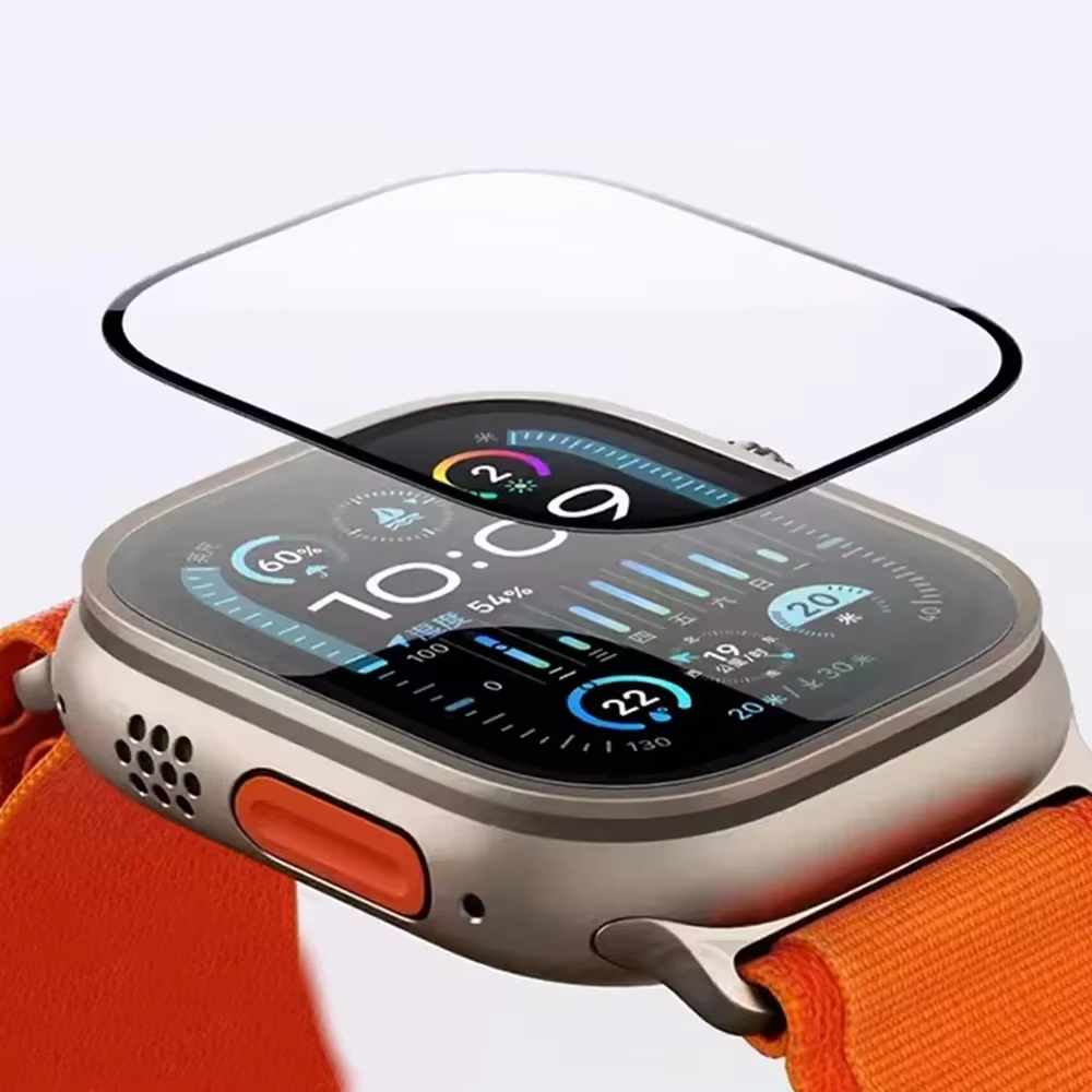 Folia ochronna 3D ze szkła har – Apple Smartwatch Accessories recenzja i cena