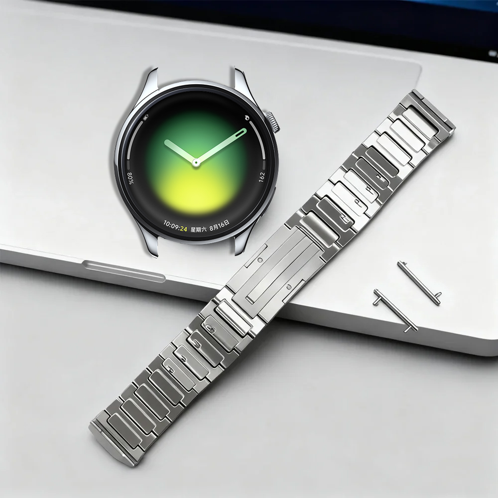 Pasek tytanowy z szybkozłączką – Xiaomi Smartwatch S4 Accessories recenzja i cena