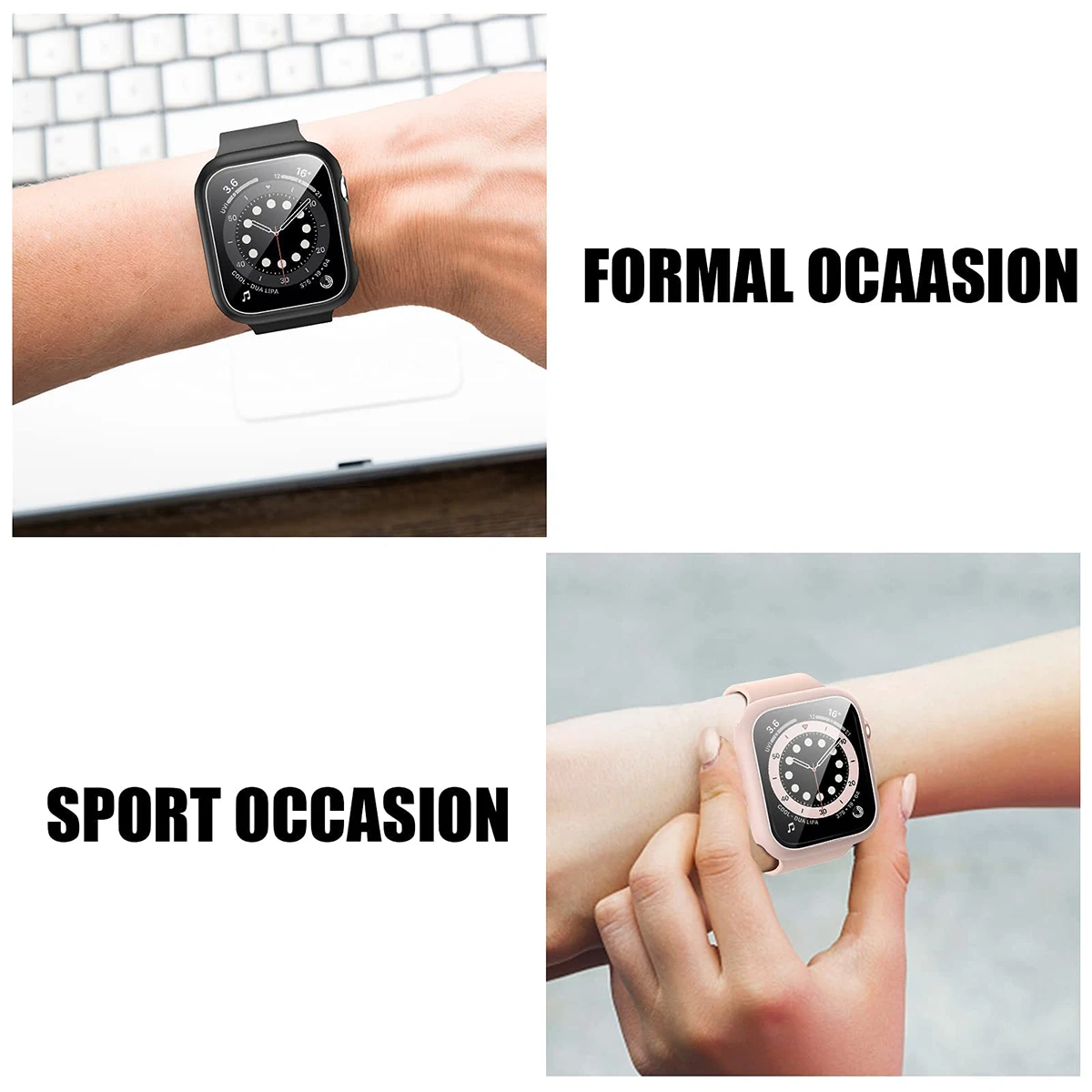 Szkło hartowane + pokrowiec na – Apple Smartwatch Accessories recenzja i cena