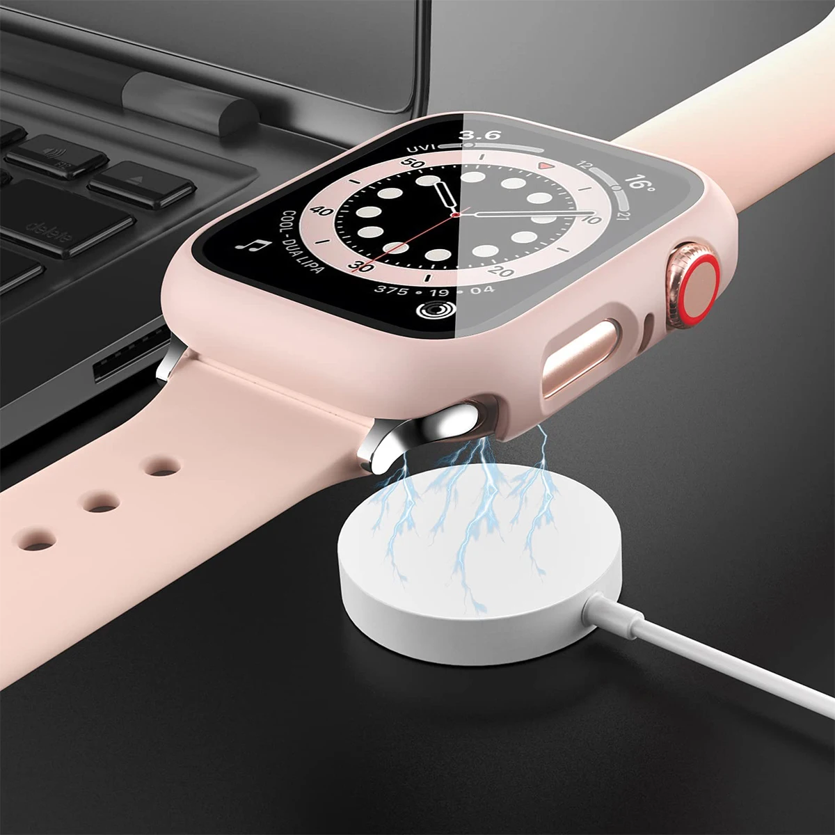 Szkło hartowane + pokrowiec na – Apple Smartwatch Accessories recenzja i cena