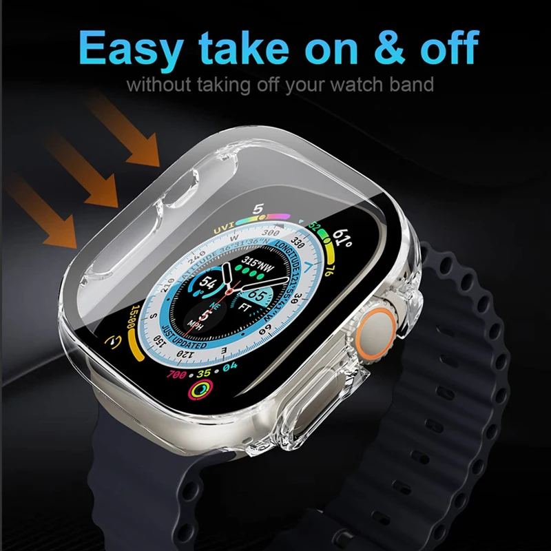 Szkło + etui do Apple Watch Ul – Smartwatch Band Accessories recenzja i cena